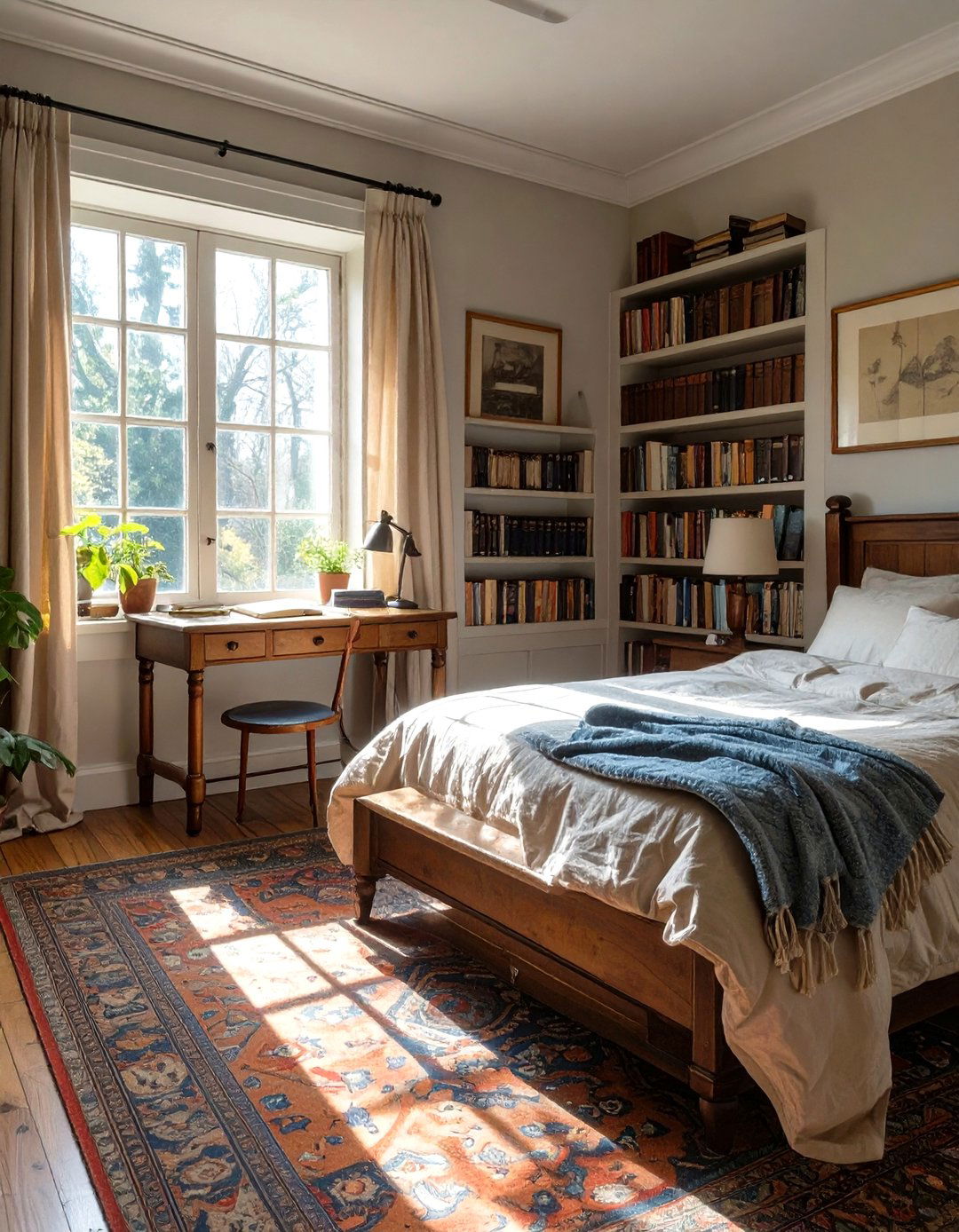 The Writers Retreat Bedroom - 30 cottagecore bedroom ideas