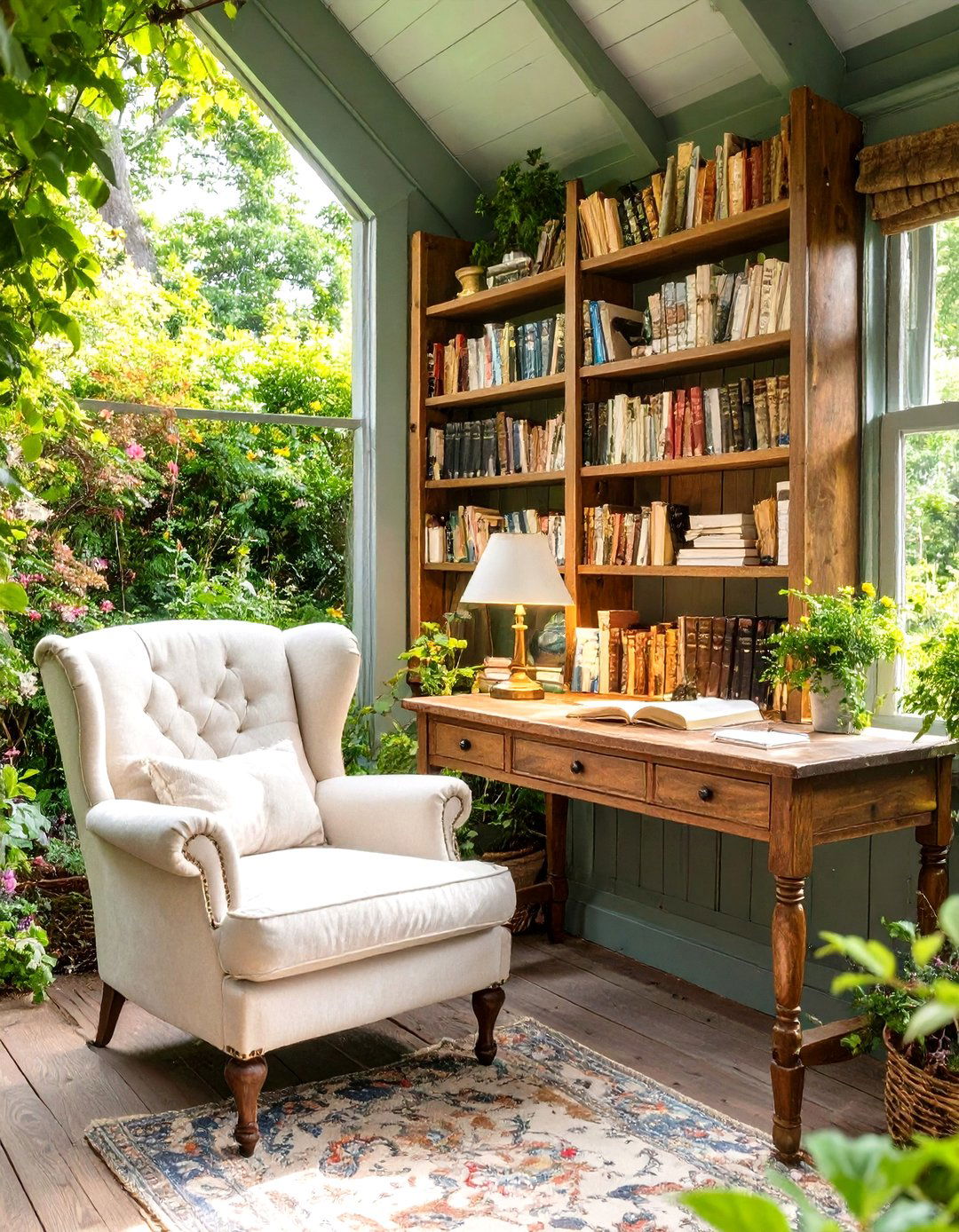 The Writers Retreat Shed Office - 30 shed office ideas
