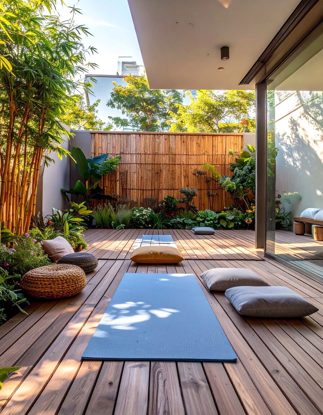 The Yoga and Meditation Deck - 30 deck decorating ideas