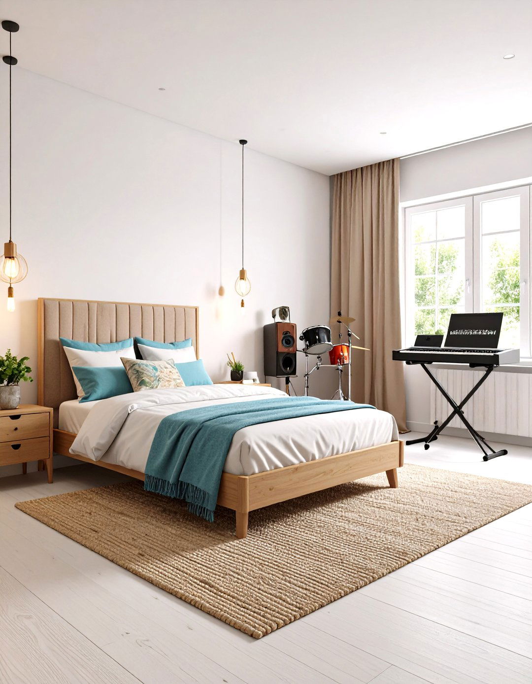 The Young Musicians Studio Bedroom - 30 10 year old boy bedroom ideas