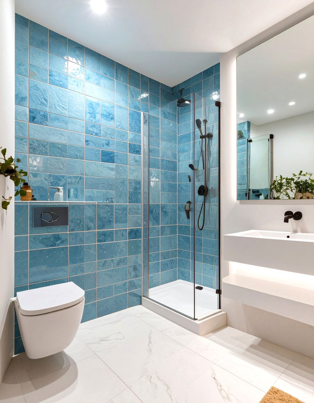 The Zellige Tile Bathroom - 30 bathroom decor ideas 2025