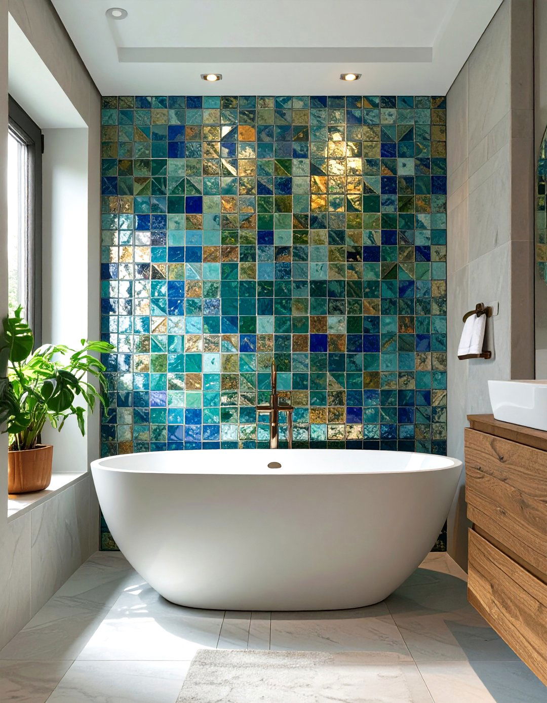 The Zellige Tile Bathroom - 30 bathroom trends