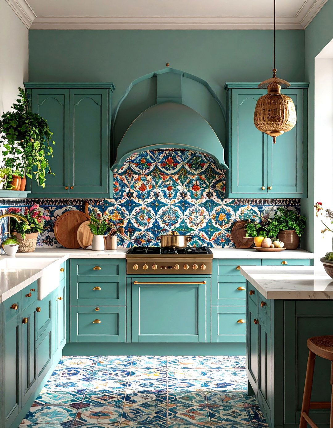The Zellige Tile Kitchen - 30 kitchen remodel trends