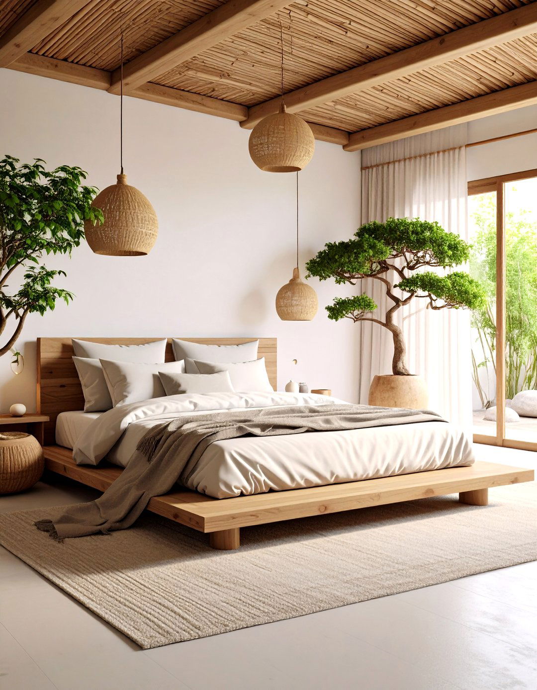 The Zen Garden Boho Bedroom - 30 ai boho chic bedroom ideas