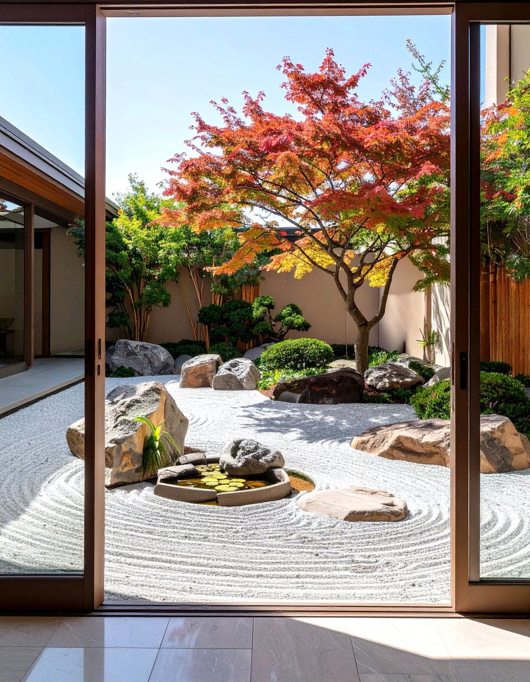 The Zen Garden Courtyard - 30 interior design las vegas ideas