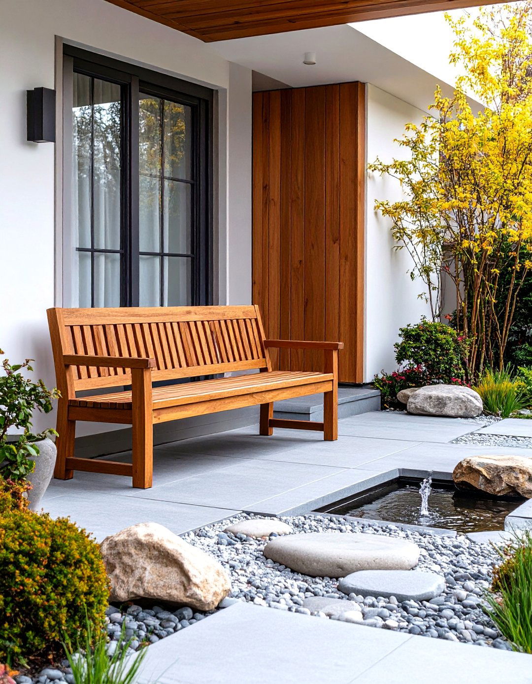 The Zen Garden Front Porch - 30  front porch ideas