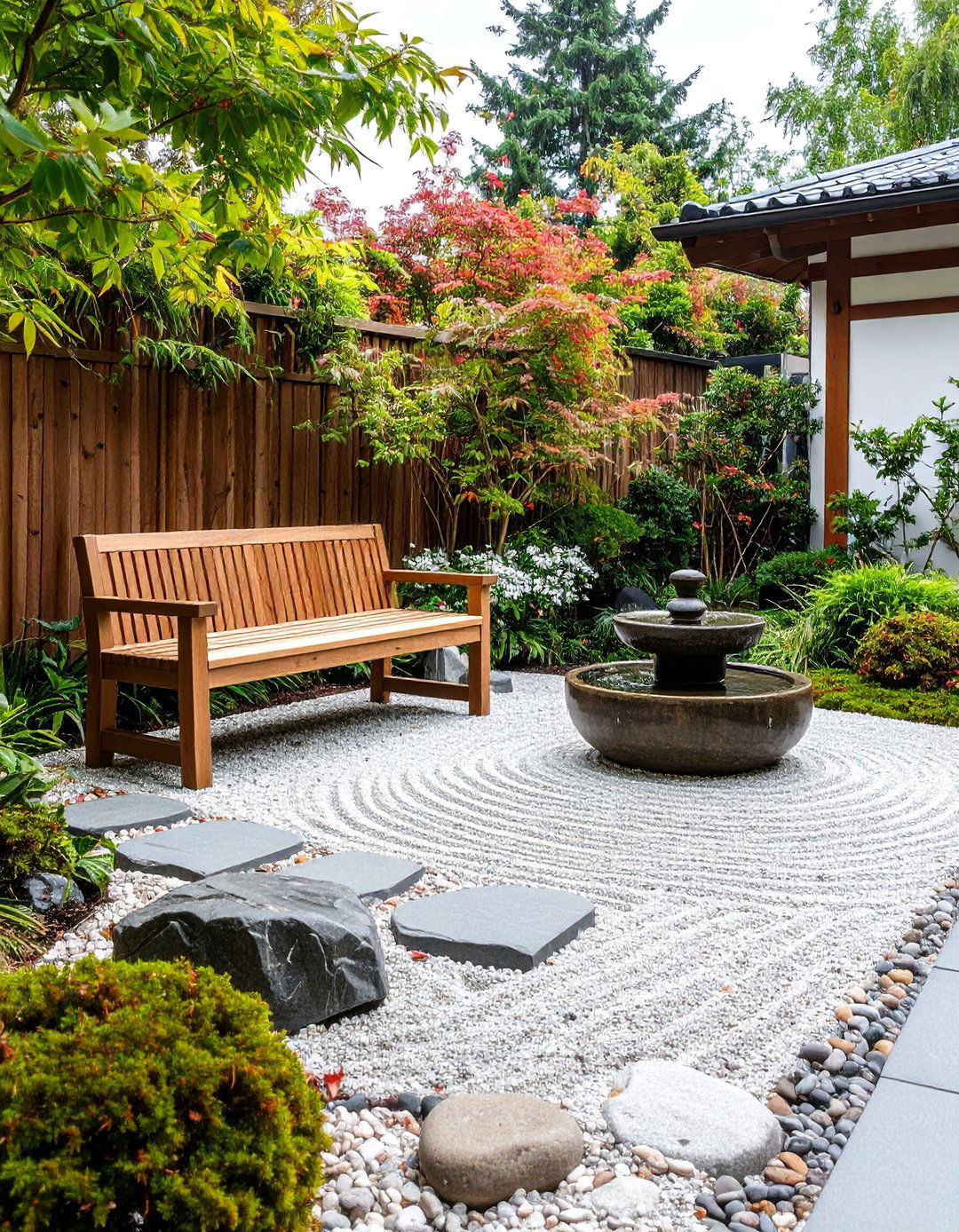 The Zen Garden Meditation Backyard - 30 backyard furniture ideas