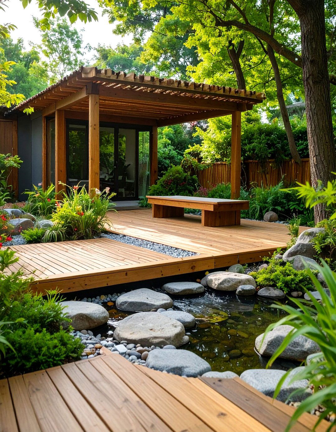 The Zen Garden Meditation Deck Design Software - 30 deck design software ideas