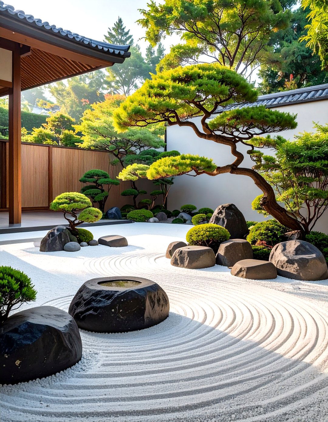 The Zen Garden Sanctuary - 30 outdoor  decoration ideas