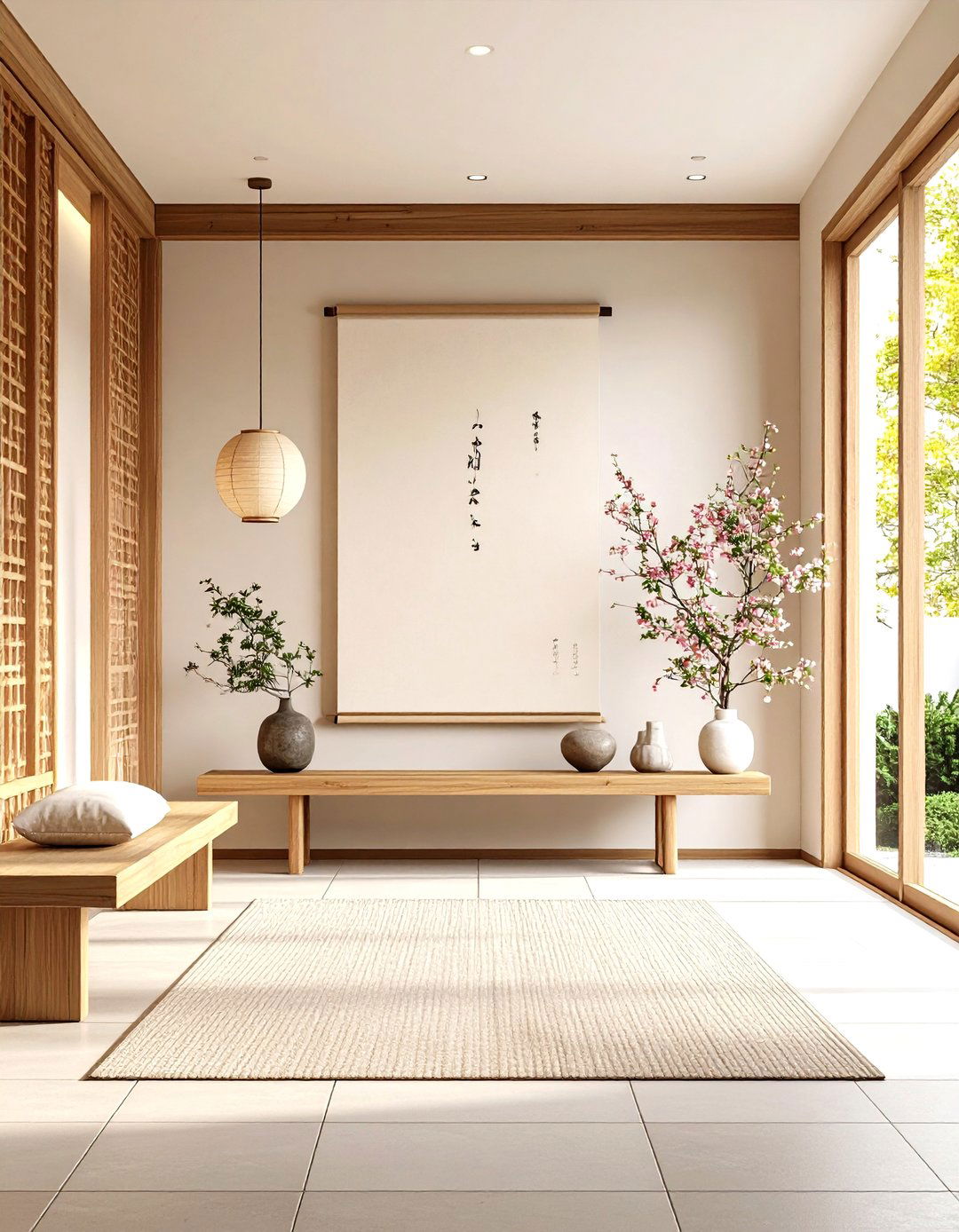 The Zen Inspired Entryway for Tranquility - 30 entryway wall decor ideas
