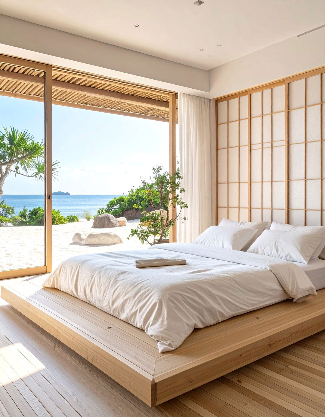 The Zen Inspired Minimalist Sanctuary - 30 beach house design ideas