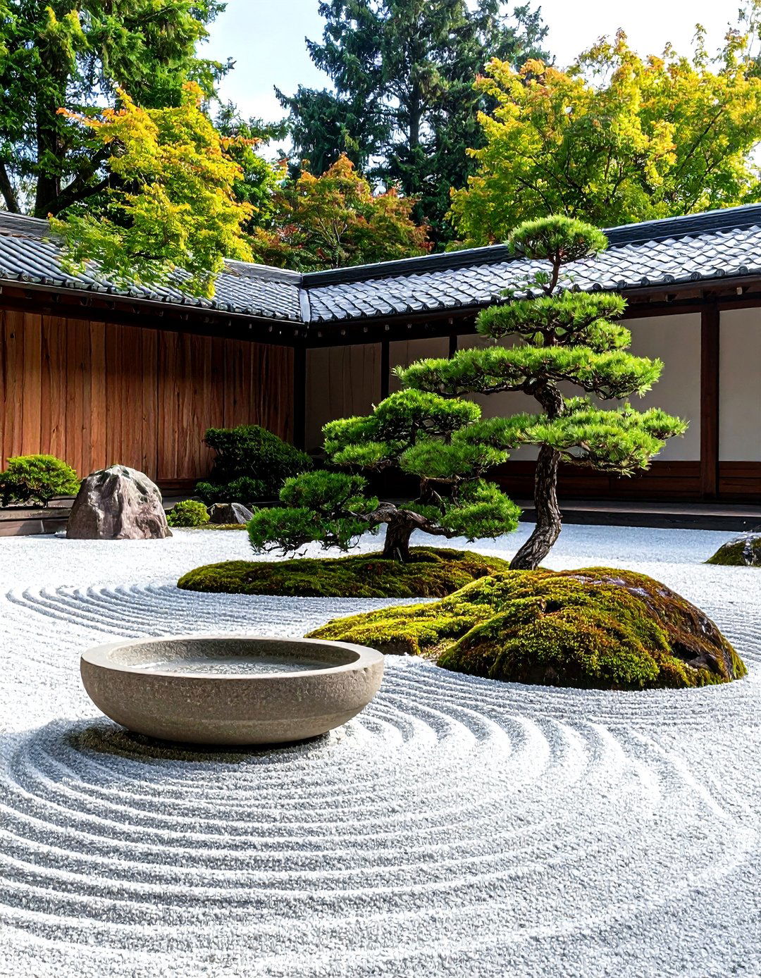 The Zen Inspired Serenity Rock Garden - 30 front yard landscaping ideas modern rock garden ideas