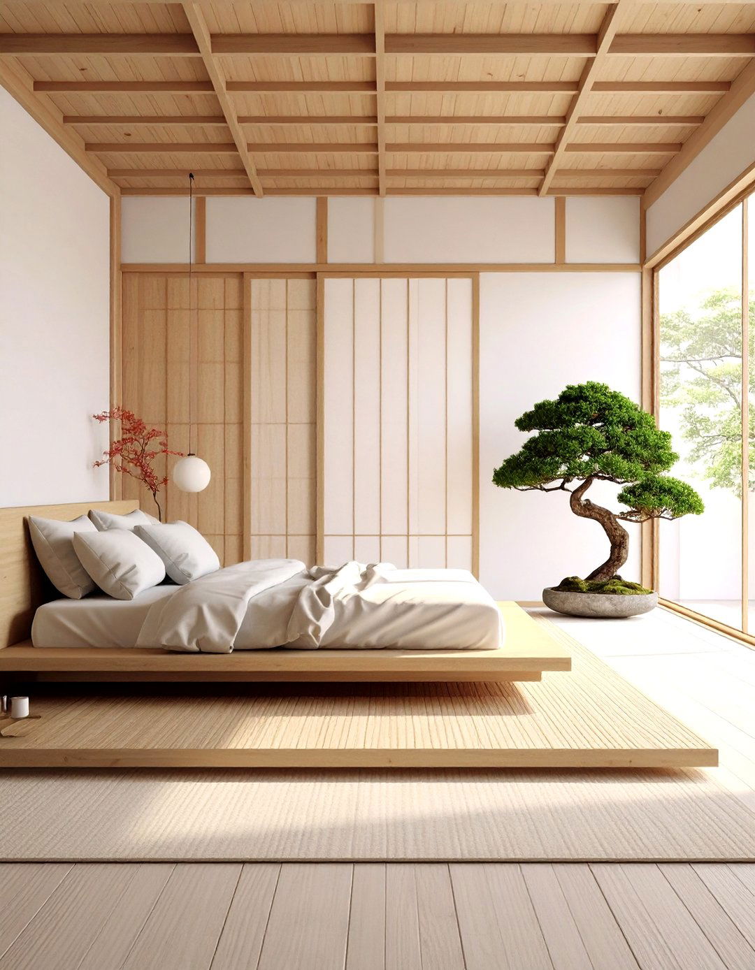 The Zen Japanese Inspired Bedroom - 30 diy bedroom ideas