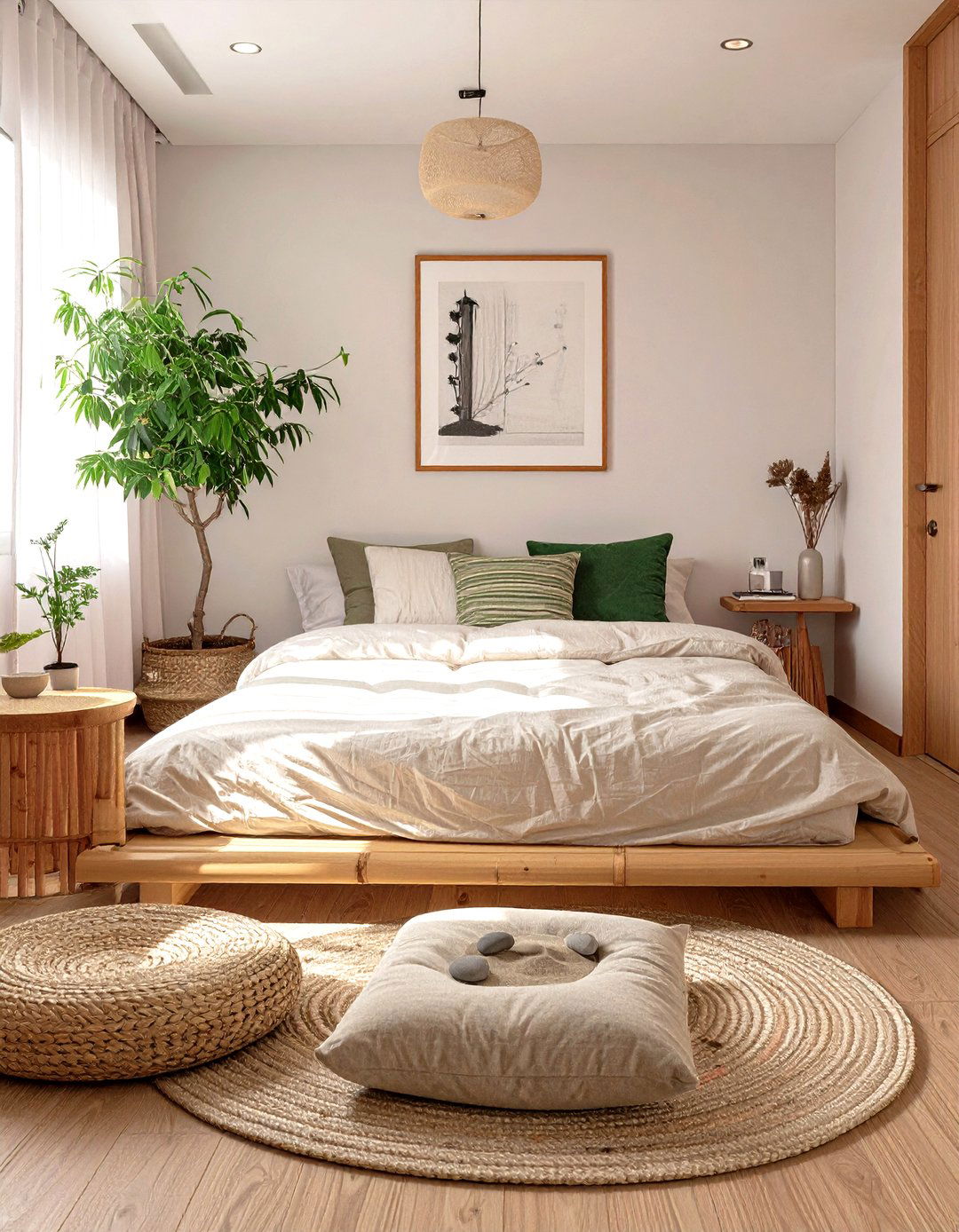 The Zen Meditation Dorm Space - 30 dorm room ideas for guys