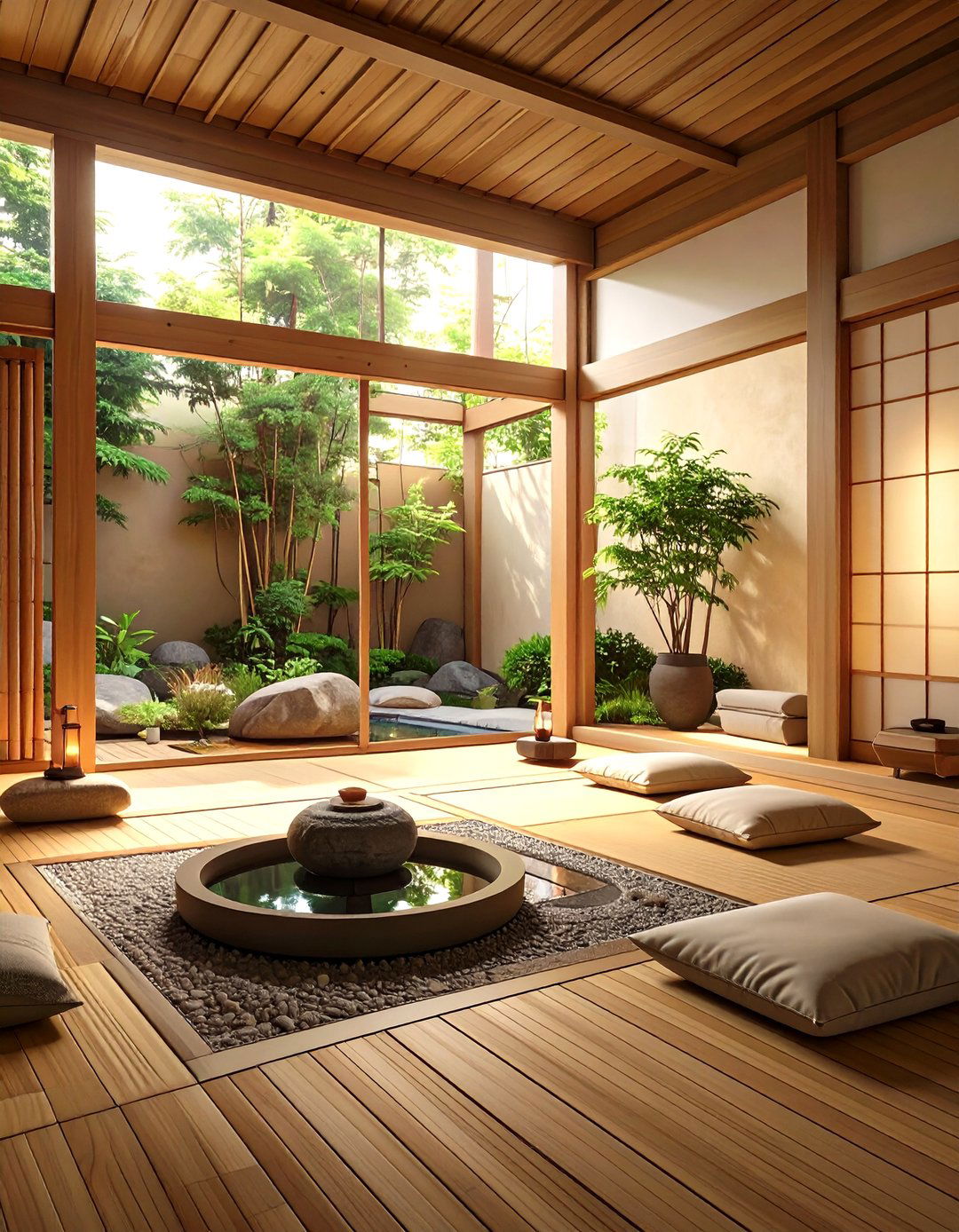 The Zen Meditation Man Cave - 30 ai man cave design ideas