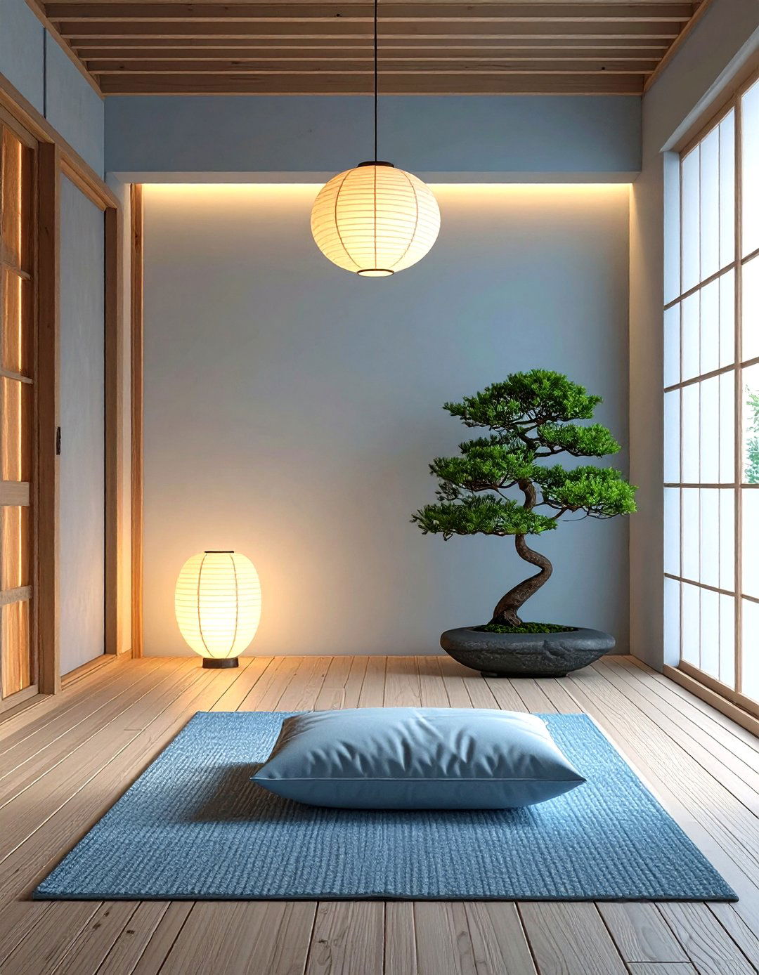 The Zen Meditation Zone - 30 low budget small man cave ideas