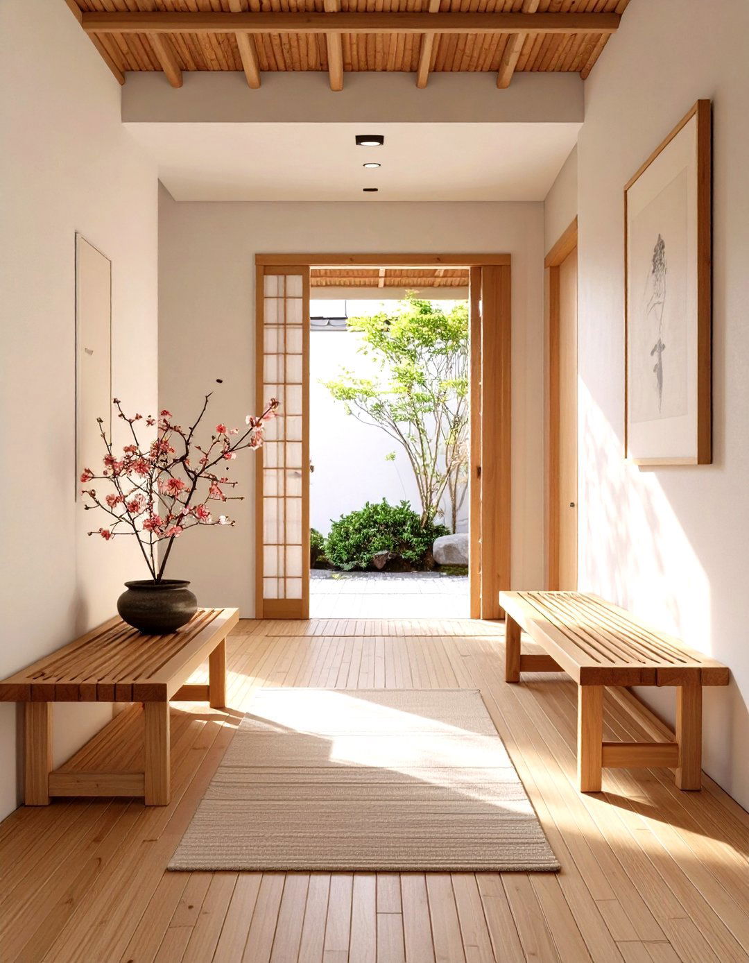 The Zen Minimalist Entrance - 30 home entryway ideas