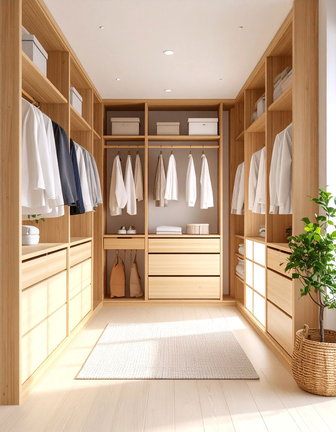 The Zen Minimalist Entry Closet - 30 entry closet ideas
