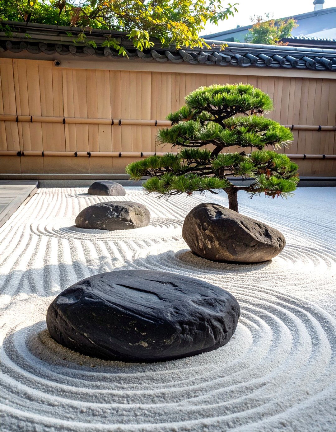 The Zen Minimalist Rock Garden - 30 ai rock garden design ideas