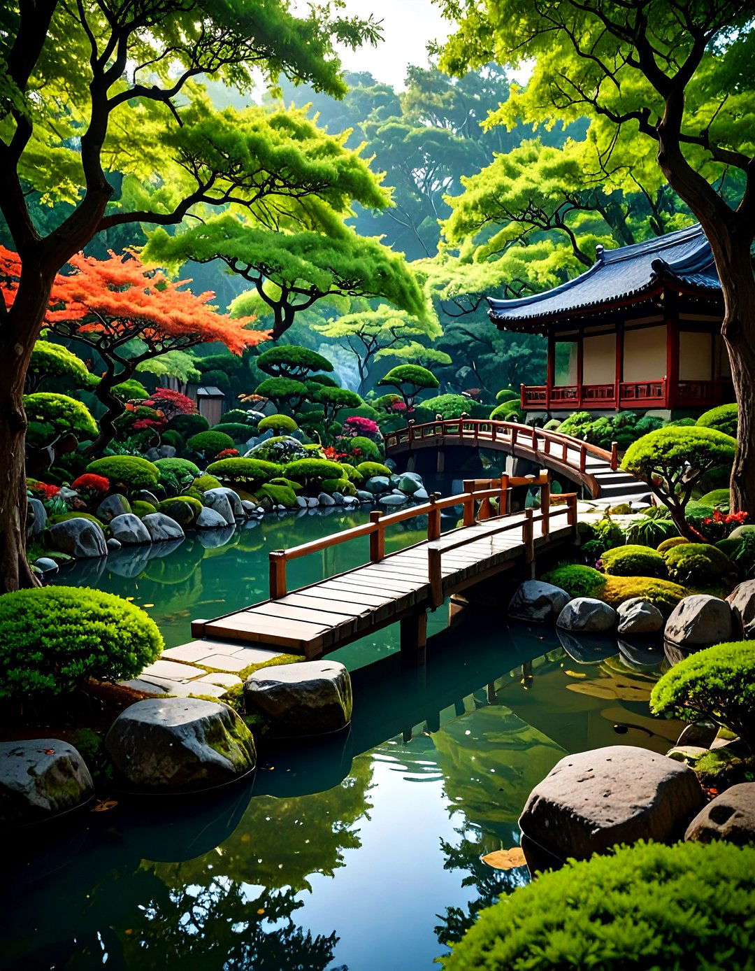 The Zen Stroll Garden - 30 lego ideas botanical garden