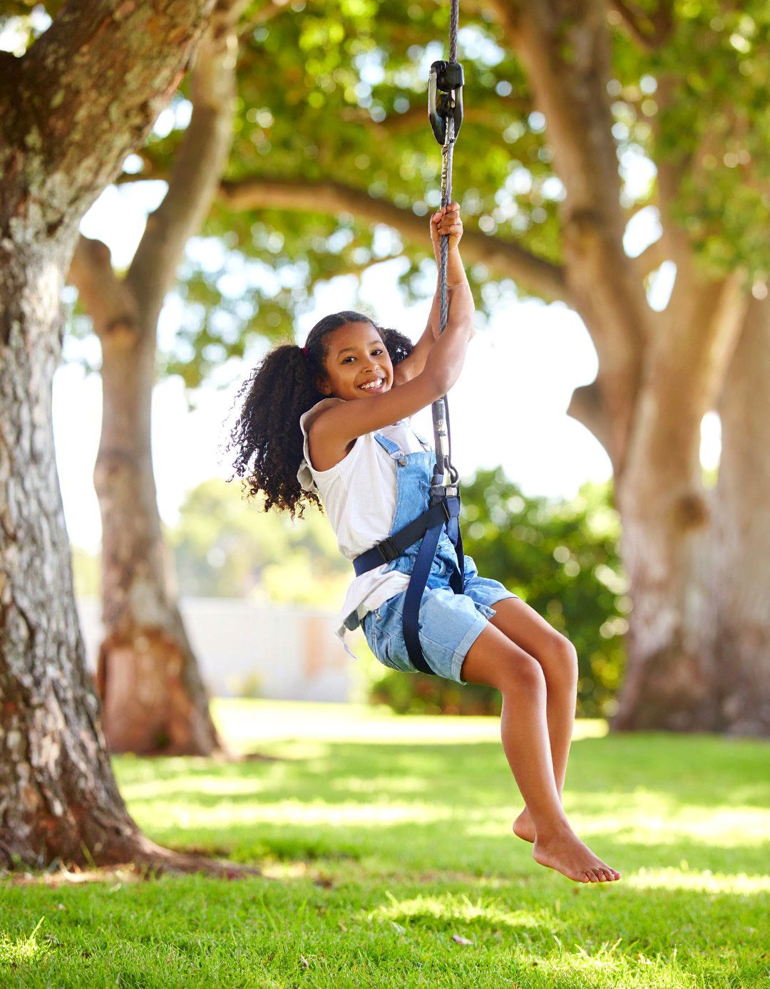 The Zipline Adventure Run - 30 backyard ideas for kids