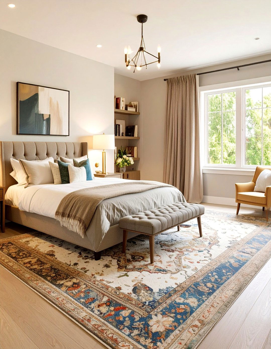 The Zoned Layout Bedroom - 30 big bedroom ideas