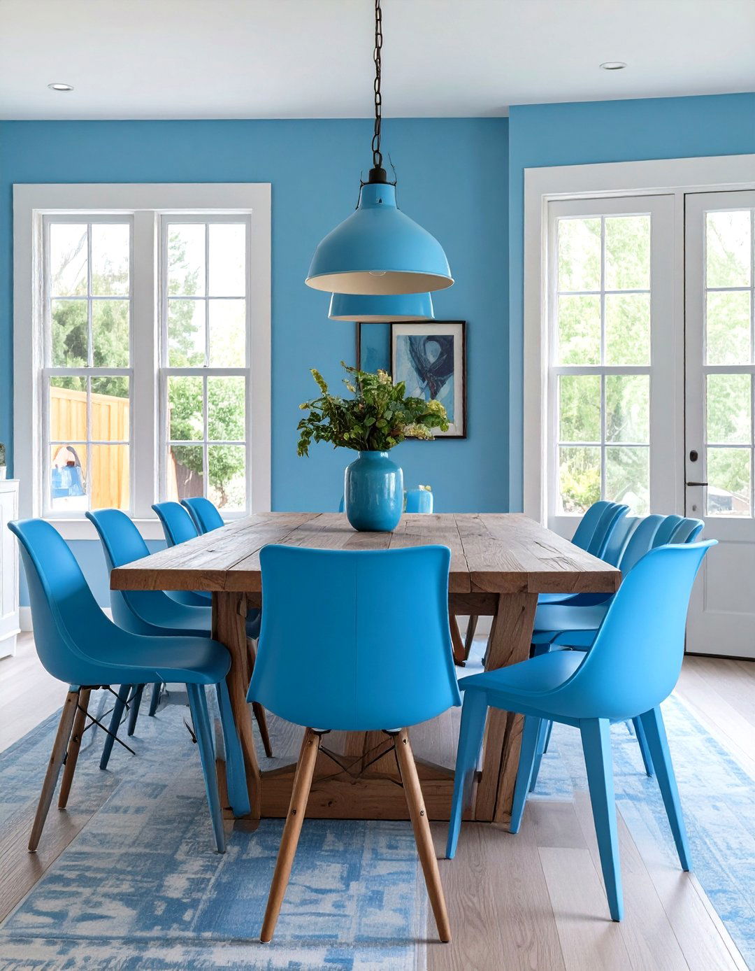 Thehometrotters com Dining Room with Mismatched Chairs - 30 thehometrotters .com home decor ideas