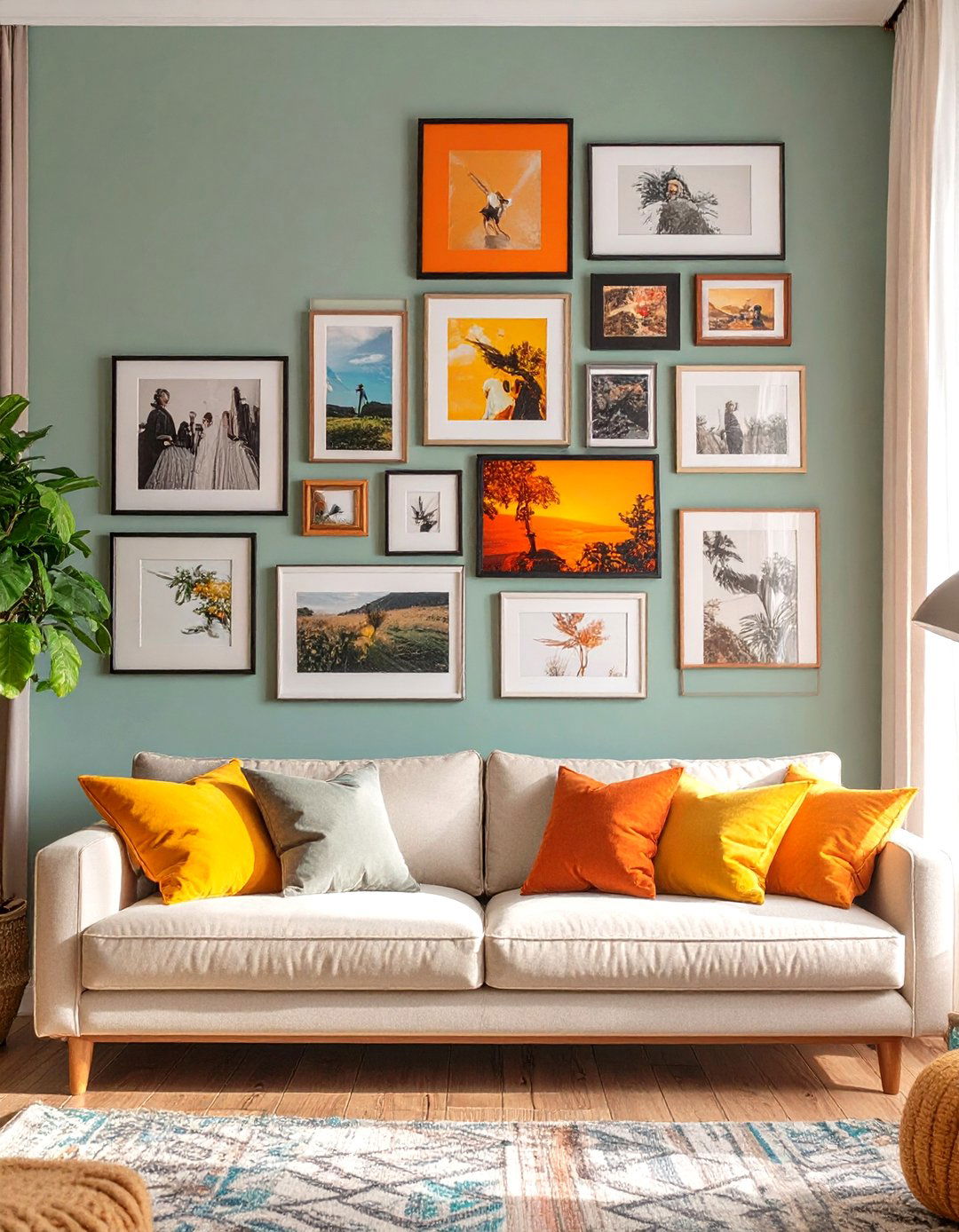 Thehometrotters com Gallery Wall for Personal Expression - 30 thehometrotters .com home decor ideas