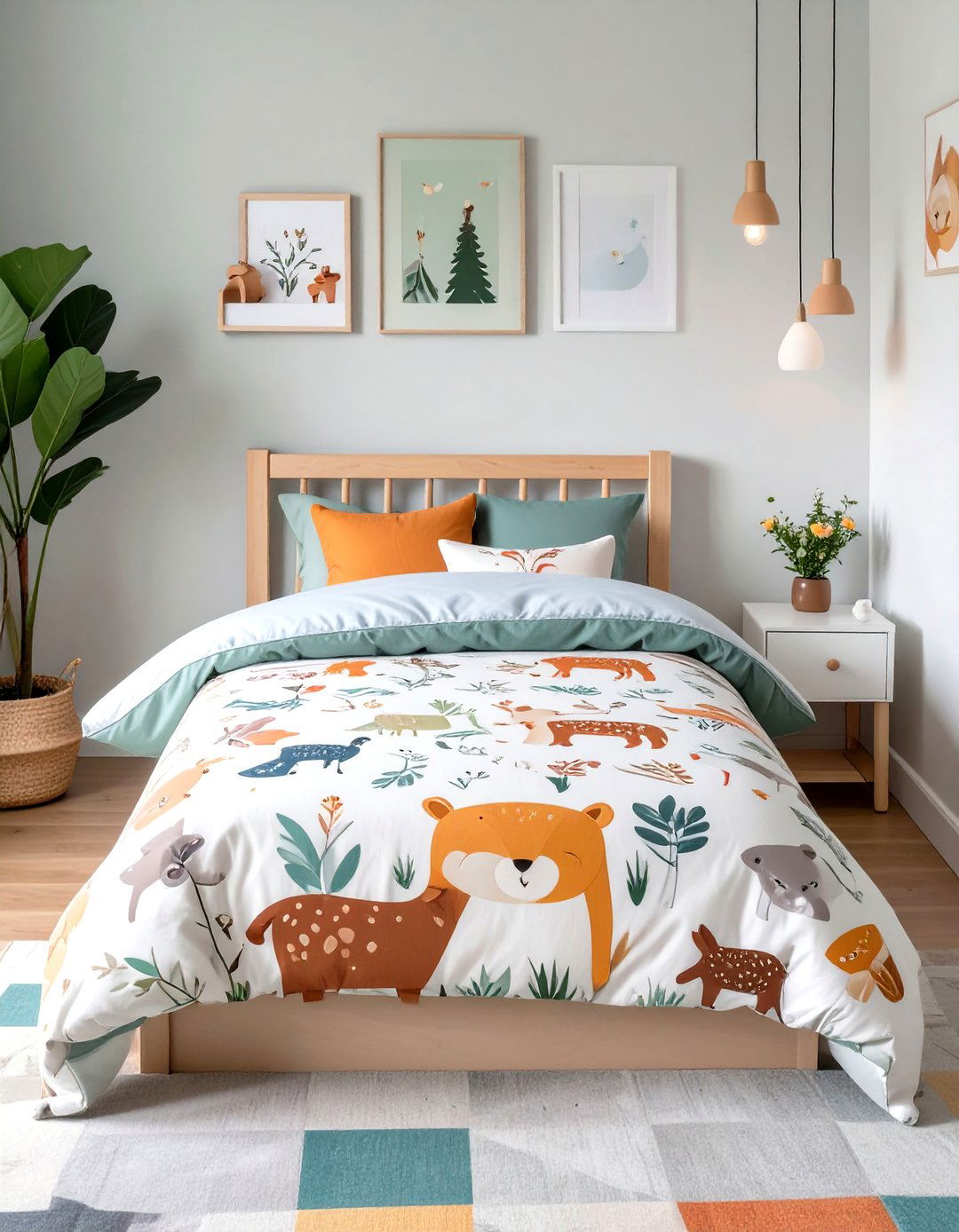 Themed Bedding as a Focal Point - 30 toddler girl room ideas on a budget