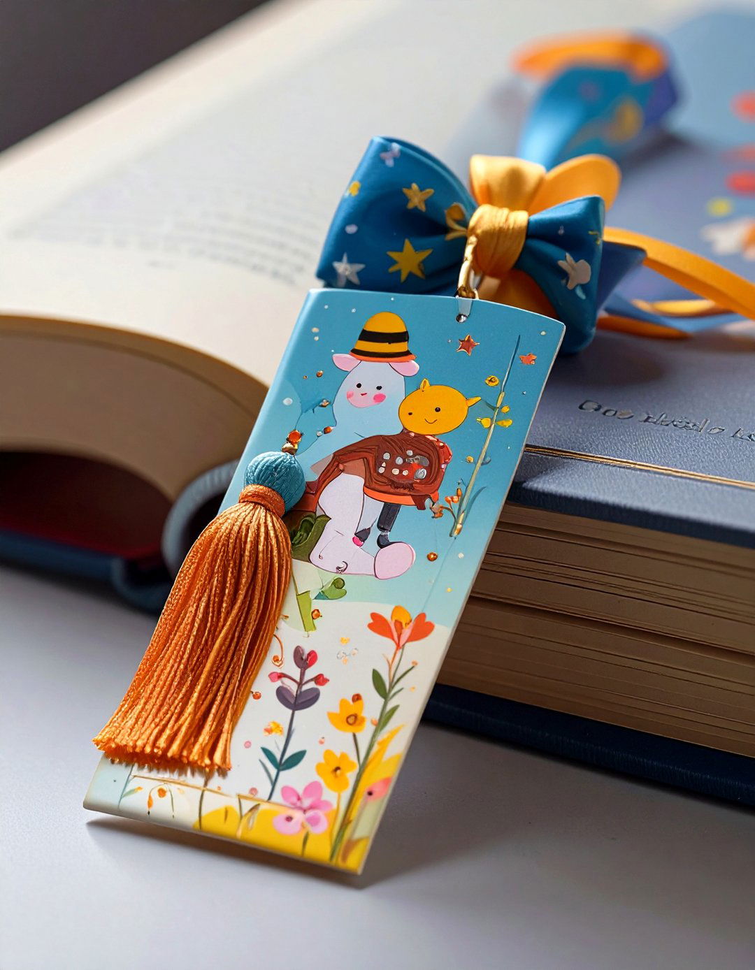 Themed Bookmark Keepsake Favors - 30 baby shower party favor ideas