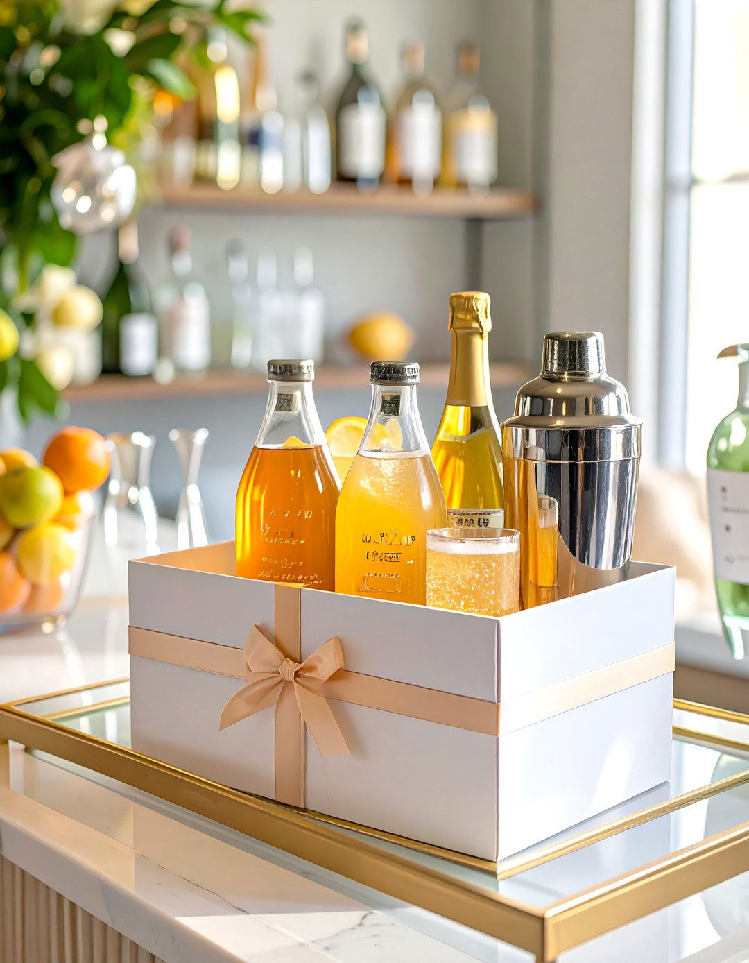 Themed Cocktail and Mocktail Kits - 30 gift ideas for baby shower games