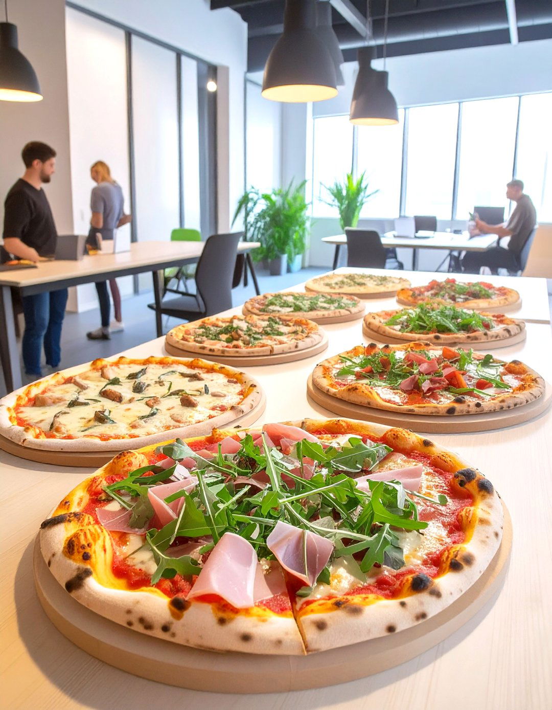 Themed Pizza Party - 30 office lunch ideas for a group