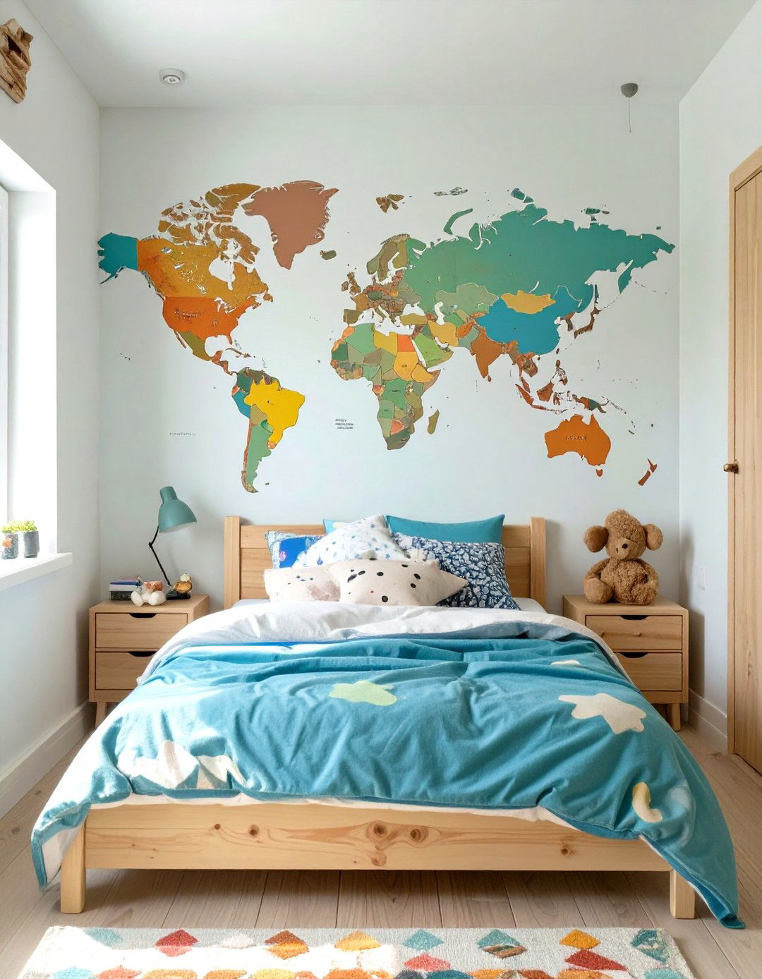 Themed Wall Decals for Decoration - 30 small kids bedroom ideas