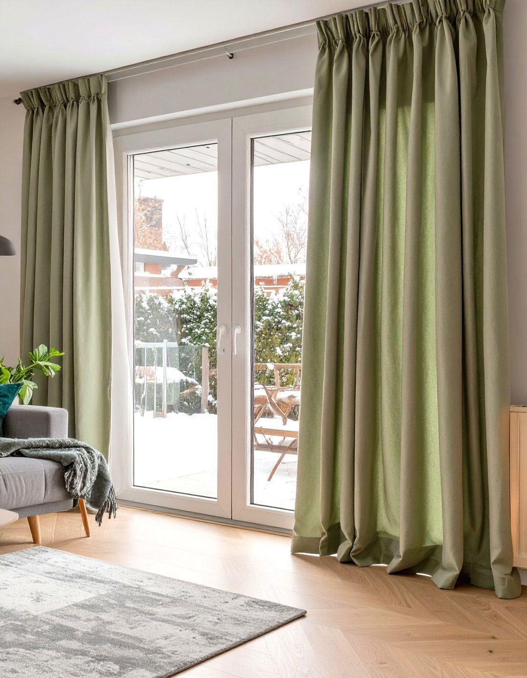 Thermal Insulated Sliding Glass Door Curtains - 30 sliding glass patio door curtain ideas