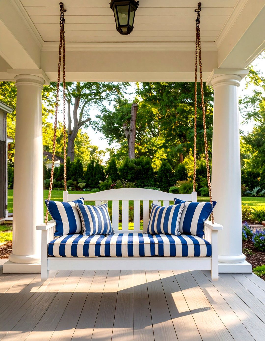 Three Person Porch Swing - 30 outdoor furniture ideas