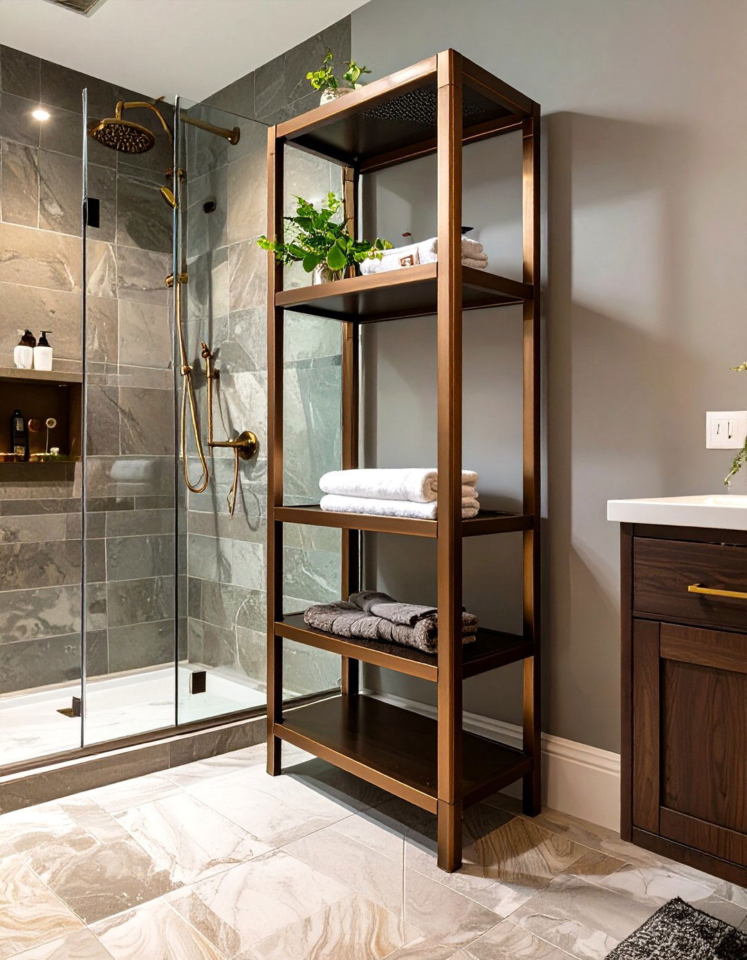 Shower Riser Shelf 30 Shower Shelf Ideas for a More Functional Bath - We Love Home Blog