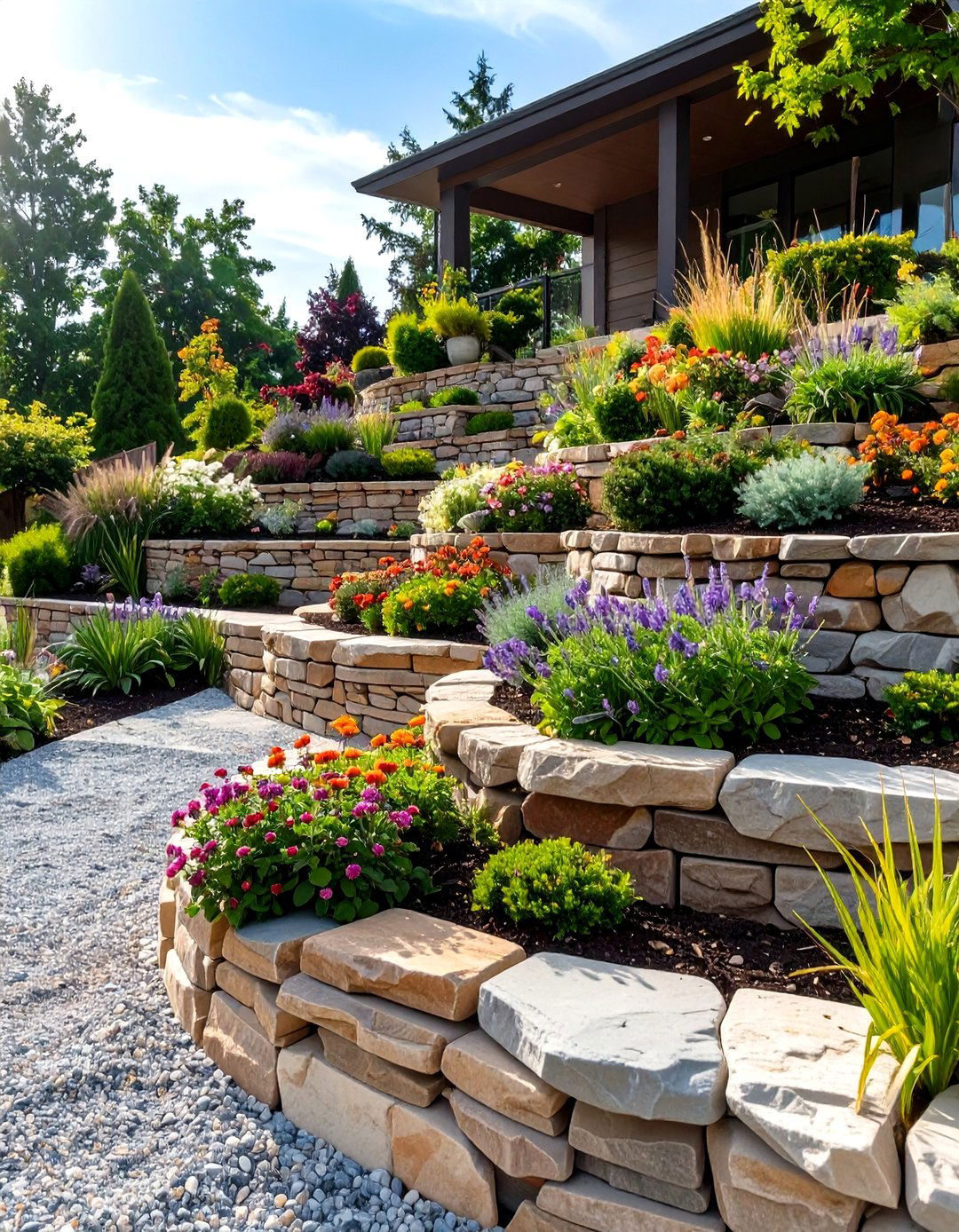 30 Low Budget Backyard Designs With Gravel to Try