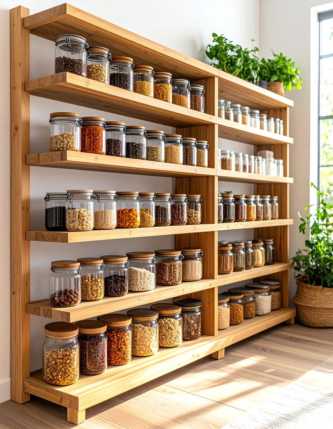 Diy Kitchen Shelf Rack Riser 30 Pantry Shelf Ideas to Maximize Your Kitchen Storage - We Love Home Blog