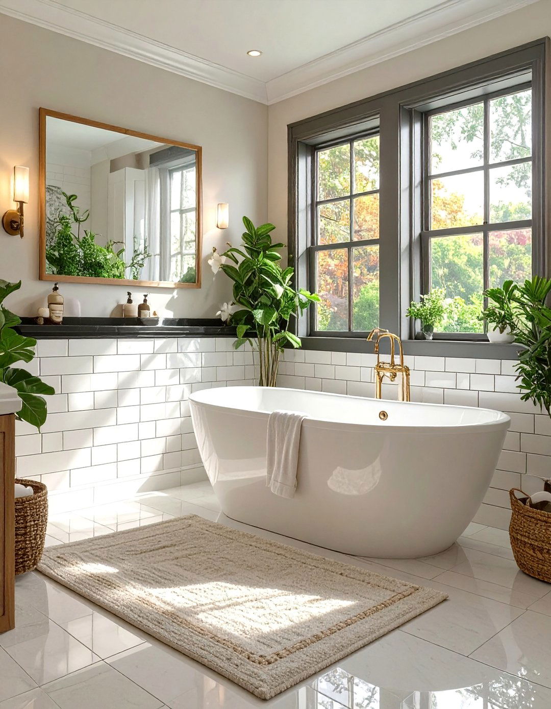 Tile Wainscoting Bathroom Idea - 30 bathroom wainscoting ideas