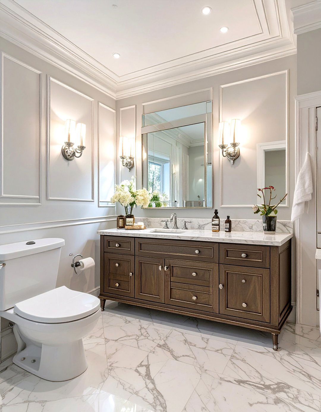 Timeless Traditional Bathroom Elegance - 30 bathroom makeover ideas