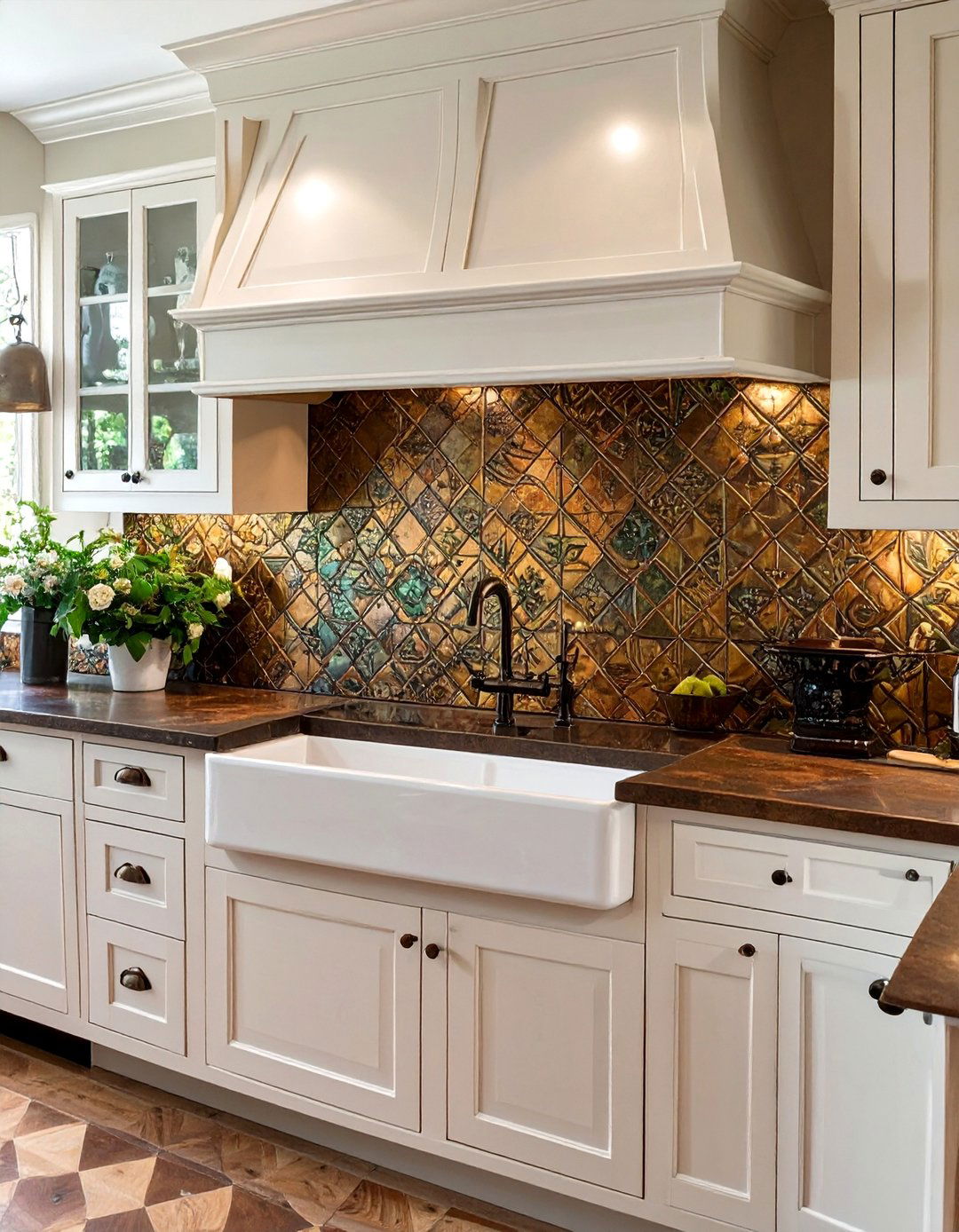 Tin Ceiling Tile Backsplash - 30 backsplash tile ideas