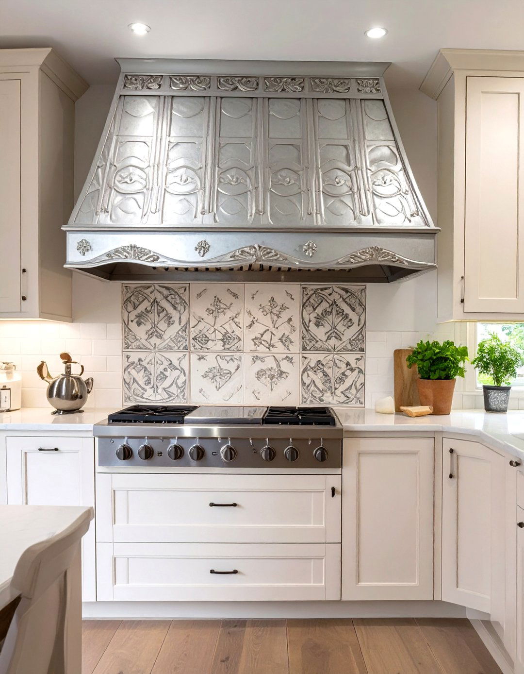 Tin Tile Ceiling Soffit - 30 creative ideas for kitchen soffits