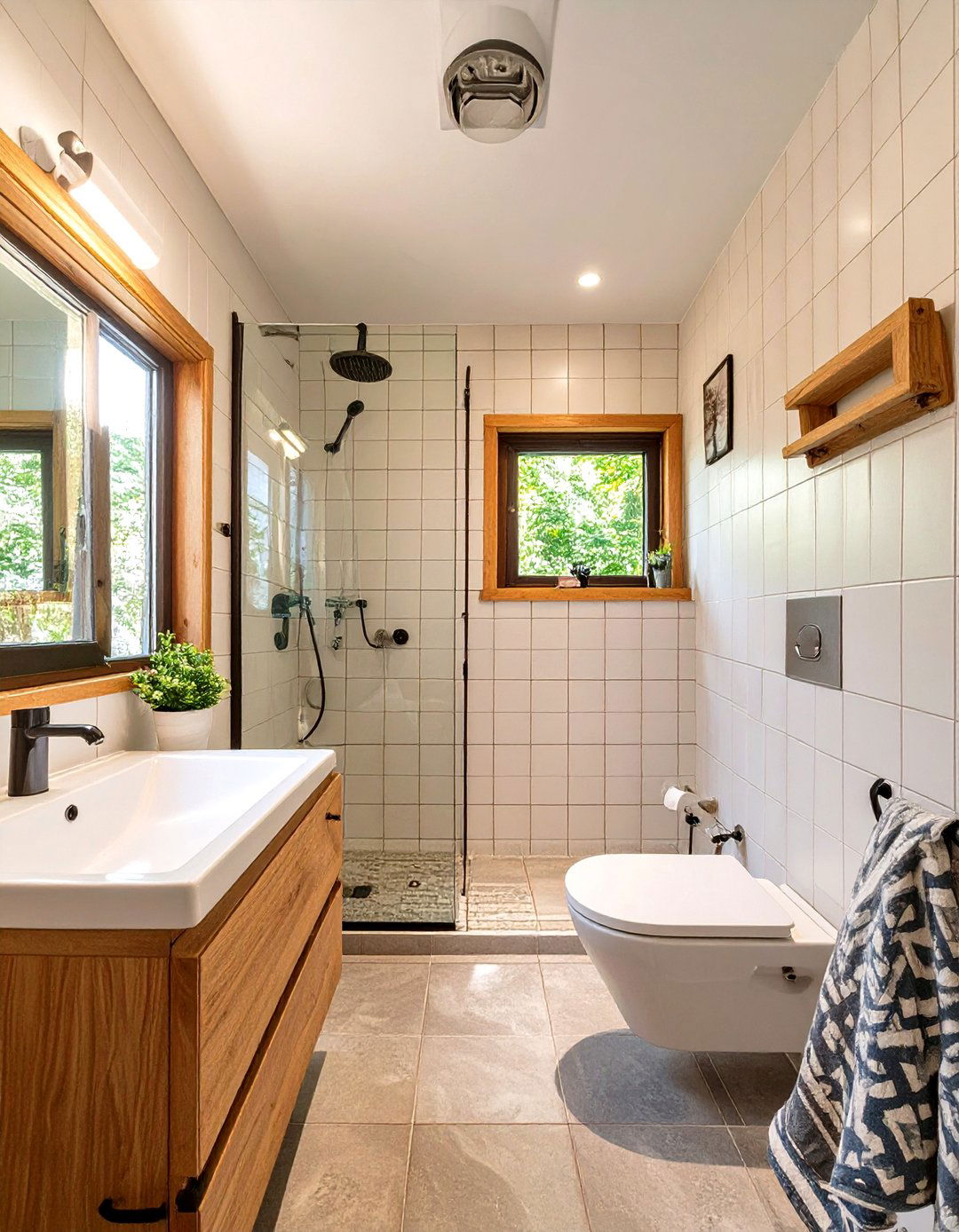 Tiny House Design Plan with a Wet Bath - 30 tiny house design plans ideas