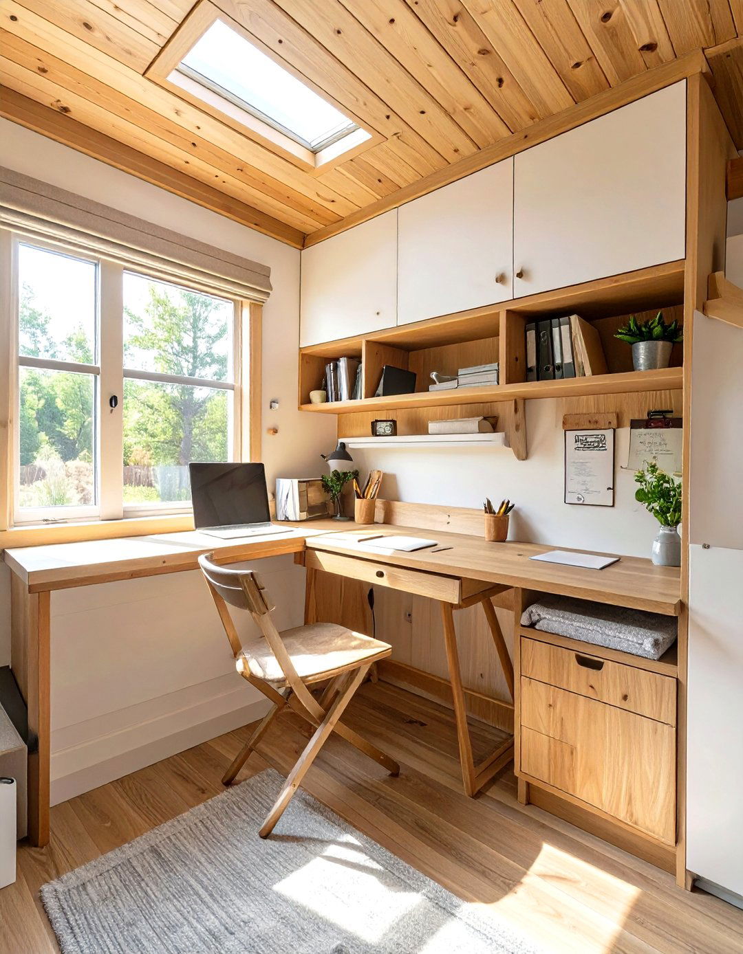 Tiny House with a Dedicated Office Nook - 30 tiny house design ideas