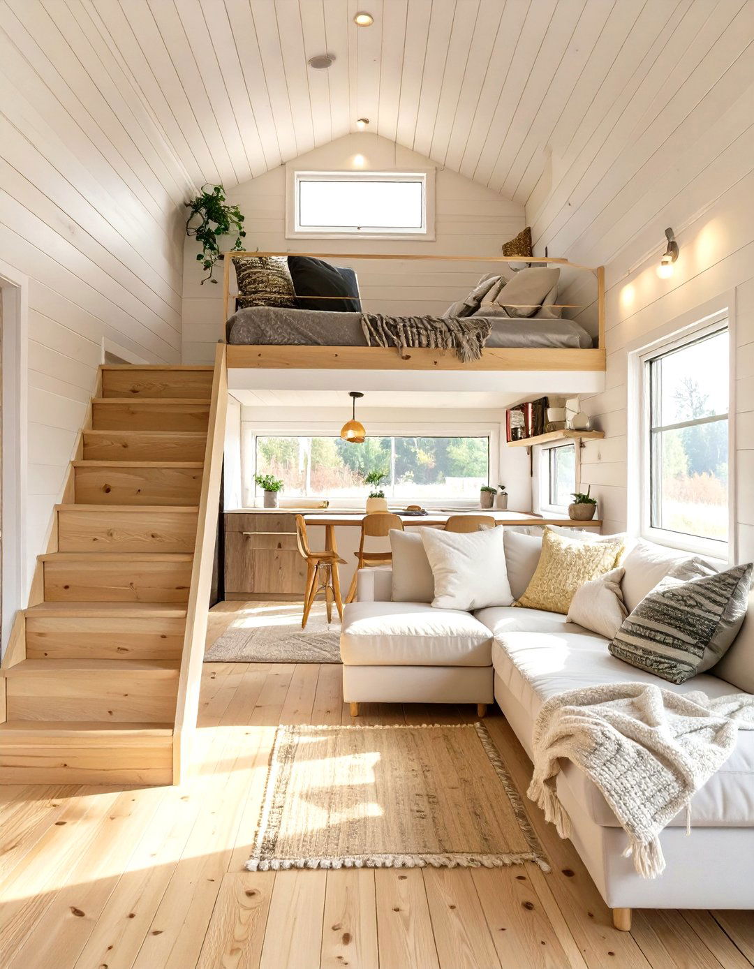 Tiny House with a Minimalist Scandinavian Interior - 30 tiny house design ideas