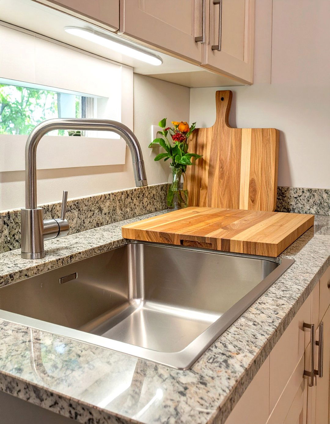 Tiny Kitchen with a Single Bowl Sink - 30 tiny kitchen ideas