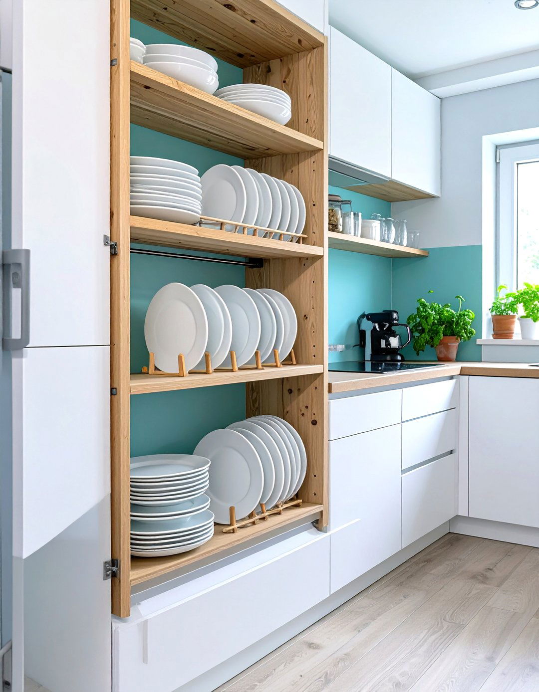 Kitchen Rack Simple Small 30 Smart Tiny Kitchen Ideas to Maximize Your Space - We Love Home Blog