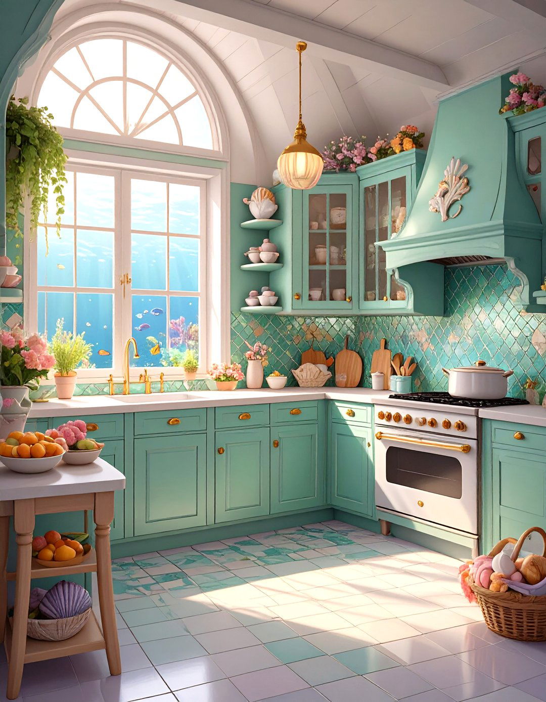 Toca Boca Sleek Black and White Kitchen - 30 toca boca kitchen ideas