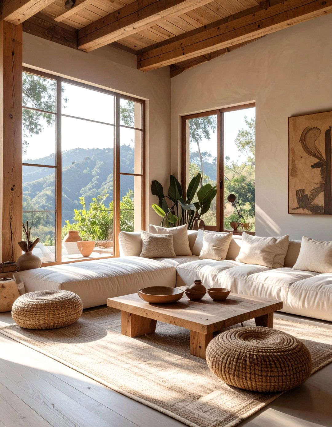 Topanga Canyon Artist Retreat Den - 30 california design den ideas