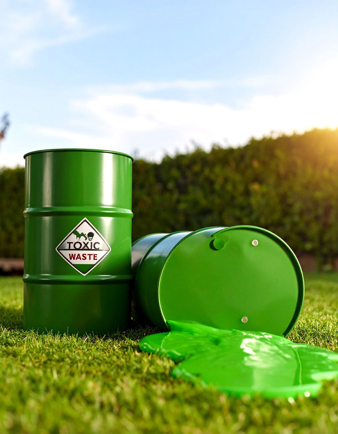 Toxic Waste Barrel Contamination - 30 halloween decoration ideas outdoor diy